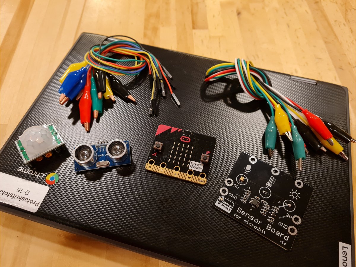 Microbit og skynjarar